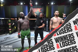 Apostas vencedoras UFC Rozenstruik vs Sakai