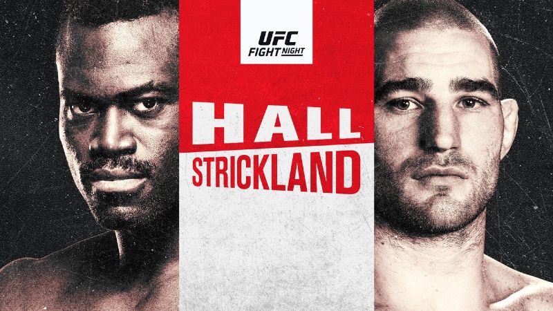 UFC Hall vs Strickland